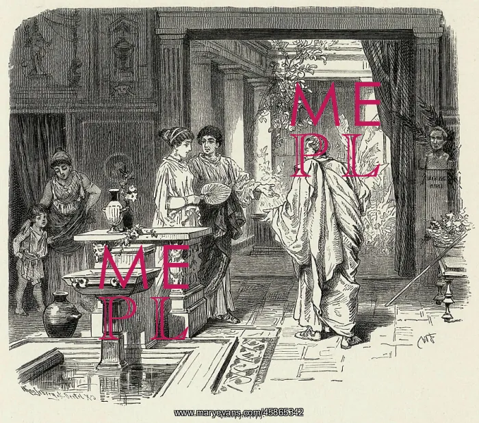 : ROMAN FAMILY IN VILLA : ROMAN FAMILY IN VILLA