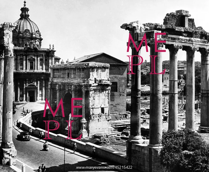 : Roman Forum Arch of Septimius Severus, ca. ? : Roman Forum Arch of Septimius Severus, ca. ?