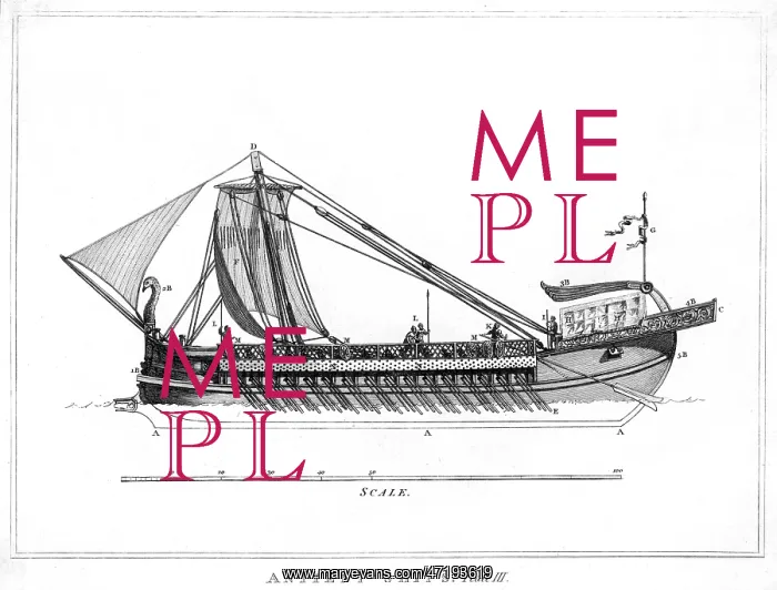  : Roman Galley (W - Sails)