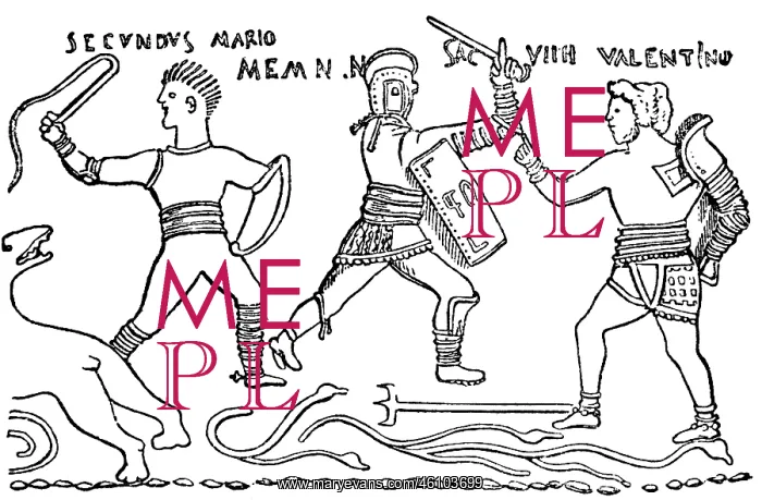 : Roman Gladiators, 1st century : Roman Gladiators, 1st century