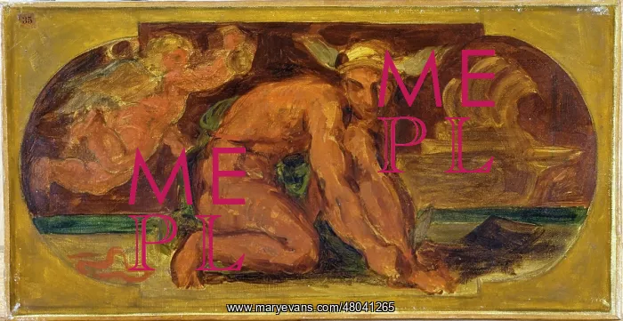 : The Roman god Mercury : The Roman god Mercury