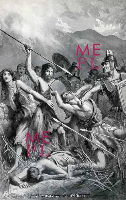 : Roman massacre of Druids : Roman massacre of Druids