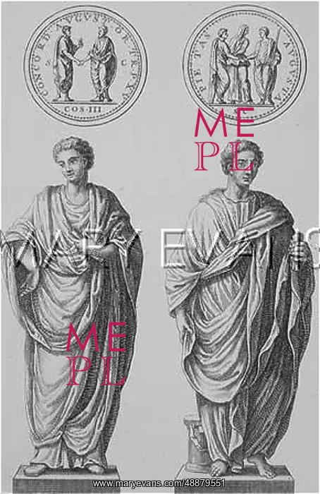  : ROMAN MEN IN TOGAS