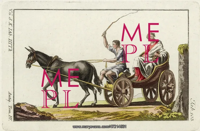 : Roman Mule Carriage