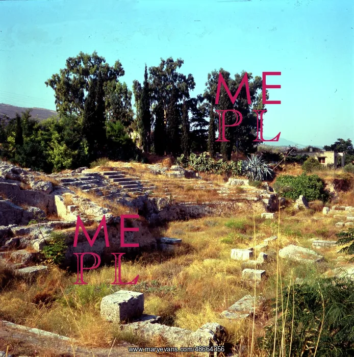 : Roman Odeon of Ancient Corinth : Roman Odeon of Ancient Corinth