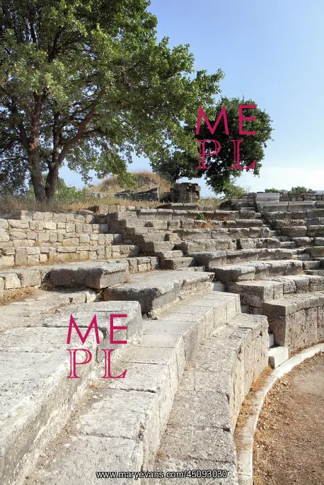 : Roman Odeon, Troy, Turkey : Roman Odeon, Troy, Turkey