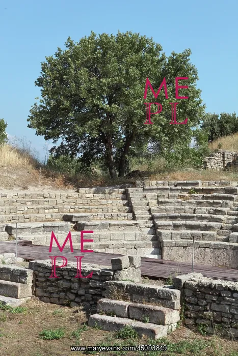 : Roman Odeon, Troy, Turkey : Roman Odeon, Troy, Turkey