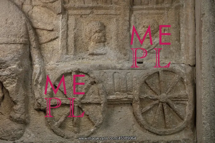 : Roman relief, Musee Lapidaire, Avignon, Provence, France : Roman relief, Musee Lapidaire, Avignon, Provence, France