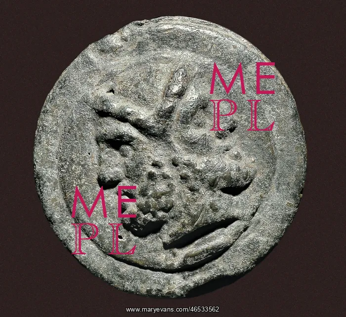 : Roman as with a representation of the god Janus : Roman as with a representation of the god Janus