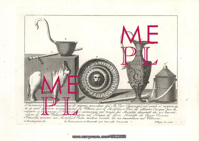 : Roman sacrificial paraphernalia : Roman sacrificial paraphernalia