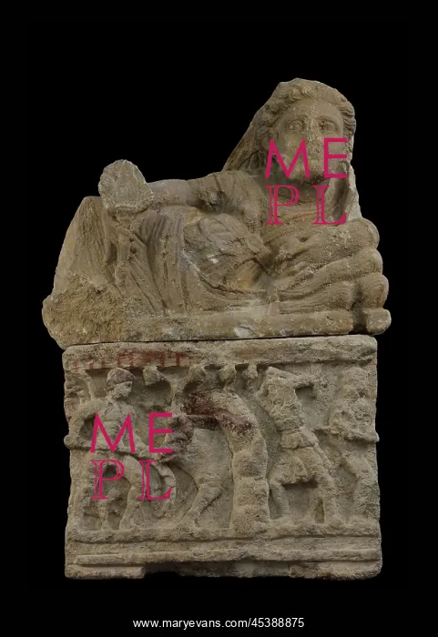 : Roman sculpture, Musee Lapidaire, Avignon, Provence, France : Roman sculpture, Musee Lapidaire, Avignon, Provence, France