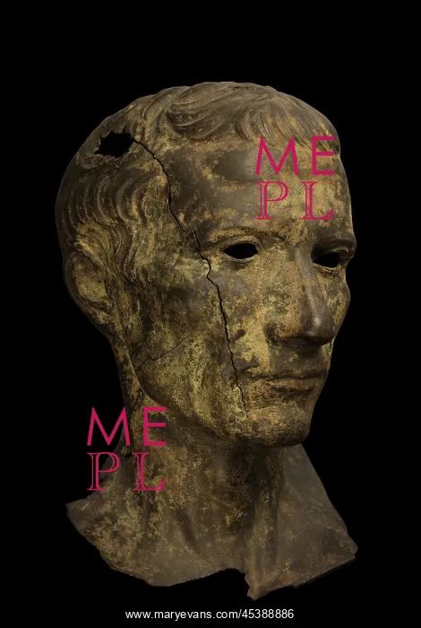  : Roman sculpture, Musee Lapidaire, Avignon, Provence, France