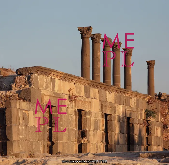 : Roman shops, Umm Qais, Jordan : Roman shops, Umm Qais, Jordan