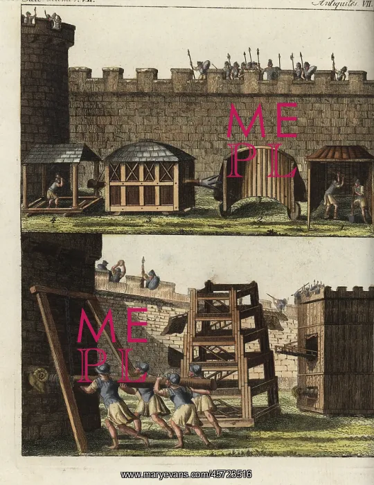 : Roman siege engines : Roman siege engines