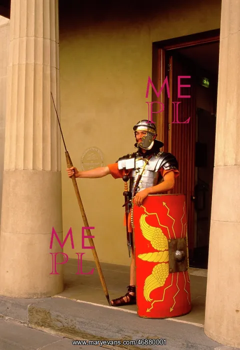 : Roman soldier, Isca, Caerleon, Wales : Roman soldier, Isca, Caerleon, Wales