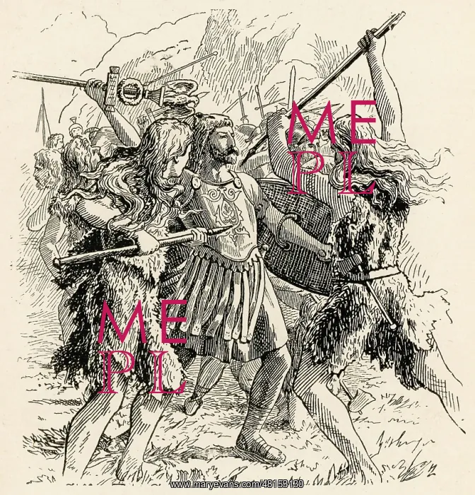 : Roman Standard bearer (throwing the eagle) : Roman Standard bearer (throwing the eagle)