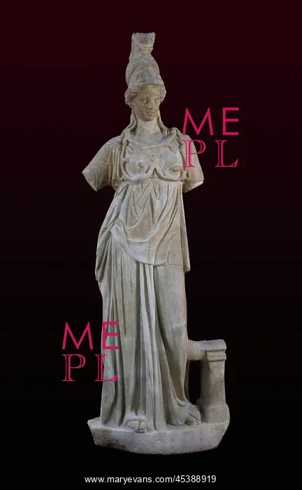 : Roman statue, Musee Lapidaire, Avignon, Provence, France : Roman statue, Musee Lapidaire, Avignon, Provence, France