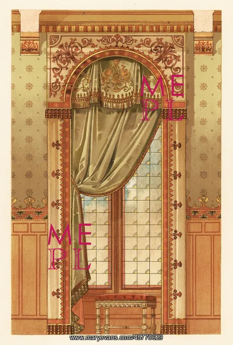 : Roman-style wall hanging, circa 1900 : Roman-style wall hanging, circa 1900
