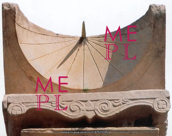 : Roman Sundial, Pompeii : Roman Sundial, Pompeii