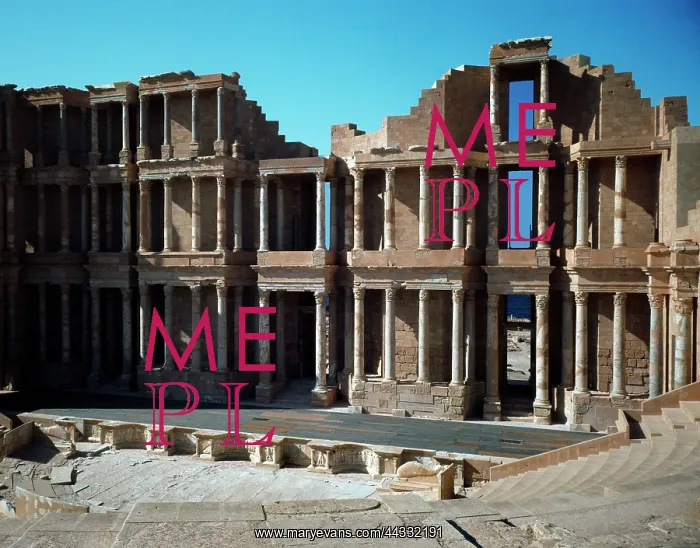 : Roman theater, Sabratha, Libya : Roman theater, Sabratha, Libya