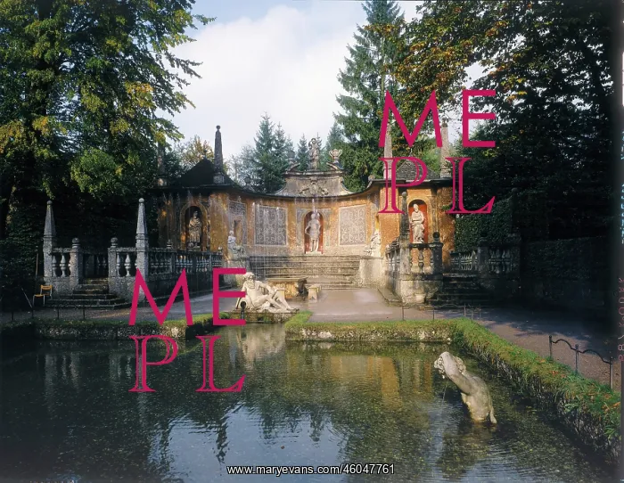: Roman Theatre in Hellbrunn Park : Roman Theatre in Hellbrunn Park