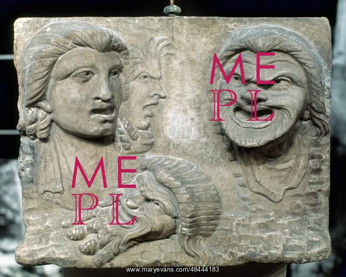  : Roman Theatre Masks