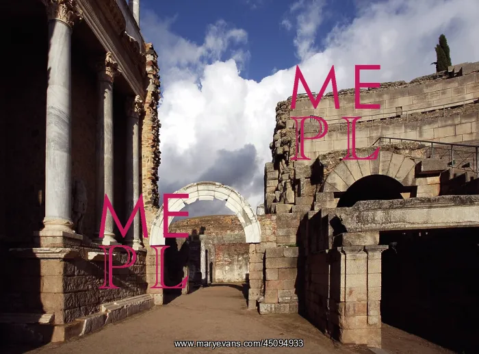 : Roman Theatre, Merida, Spain : Roman Theatre, Merida, Spain
