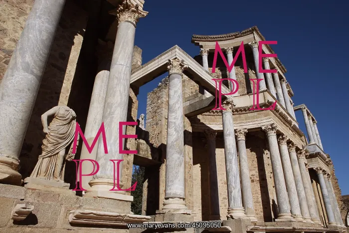 : Roman Theatre, Merida, Spain : Roman Theatre, Merida, Spain