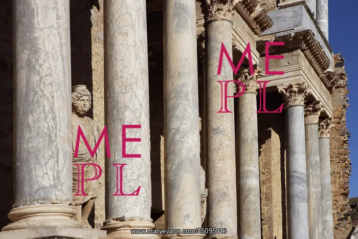 : Roman Theatre, Merida, Spain : Roman Theatre, Merida, Spain