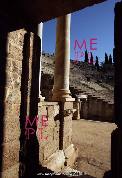 : Roman Theatre, Merida, Spain : Roman Theatre, Merida, Spain