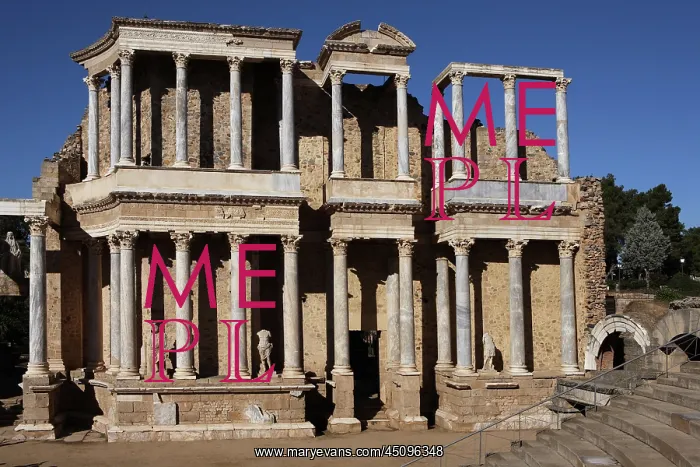 : Roman Theatre, Merida, Spain : Roman Theatre, Merida, Spain