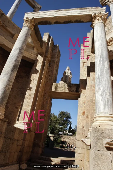 : Roman Theatre, Merida, Spain : Roman Theatre, Merida, Spain