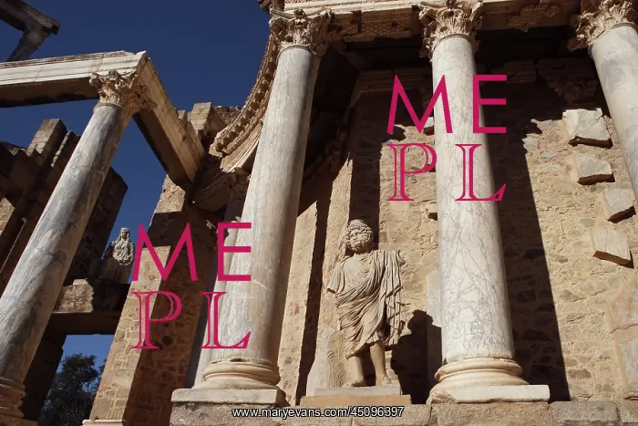 : Roman Theatre, Merida, Spain : Roman Theatre, Merida, Spain