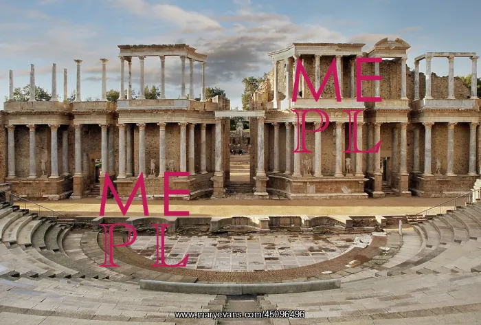 : Roman Theatre, Merida, Spain : Roman Theatre, Merida, Spain