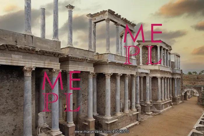 : Roman Theatre, Merida, Spain : Roman Theatre, Merida, Spain