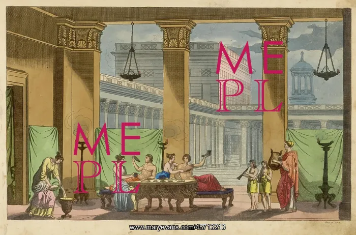 : ROMAN TRICLINIUM : ROMAN TRICLINIUM