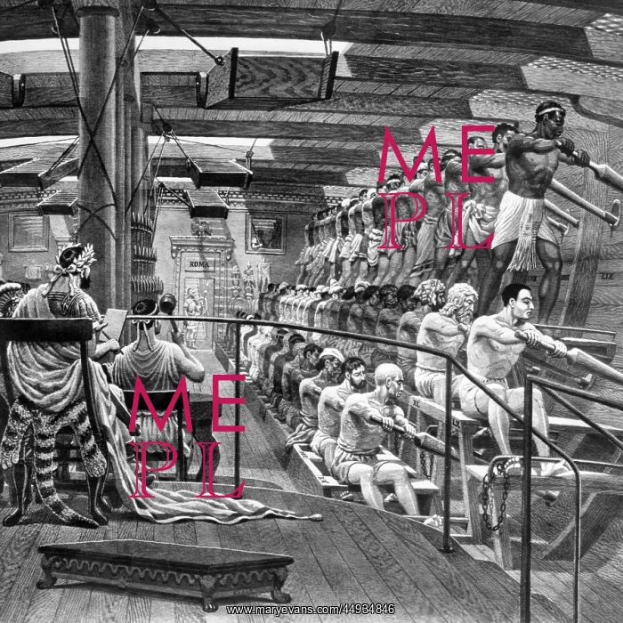 : Roman Trireme Galley War Ship Interior : Roman Trireme Galley War Ship Interior