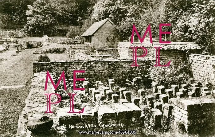 : The Roman Villa, Chedworth, Gloucestershire : The Roman Villa, Chedworth, Gloucestershire