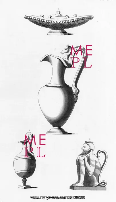  : FOUR ROMAN WINE VESSELS