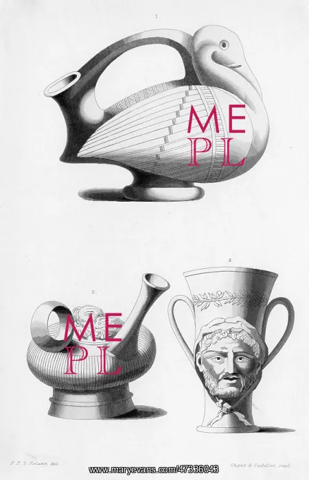  : THREE ROMAN WINE VESSELS