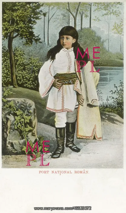  : Romanian Boy in traditional costume