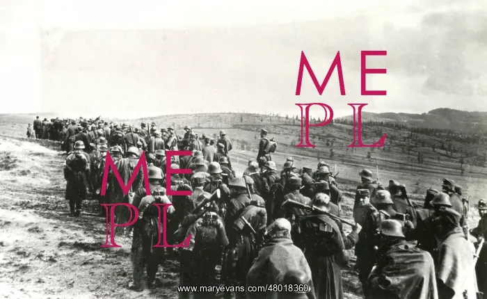: Romanian column, Austro-Hungarian army, WW1 : Romanian column, Austro-Hungarian army, WW1