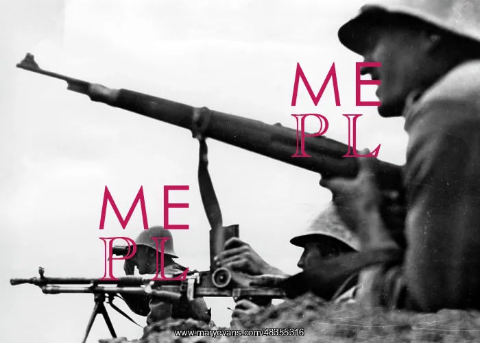 : Romanian infantry in position, 1942 : Romanian infantry in position, 1942