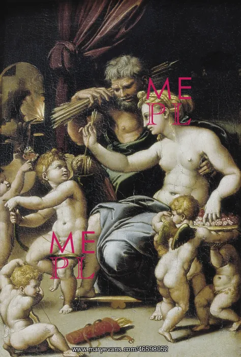 : ROMANO, Giulio, Workshop of. Venus and Vulcan : ROMANO, Giulio, Workshop of. Venus and Vulcan