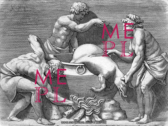  : ROMANS SLAUGHTER A PIG