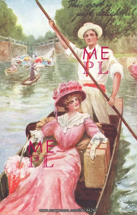 : Romantic Couple Boating : Romantic Couple Boating