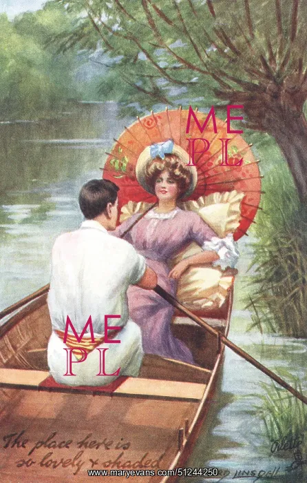  : Romantic Couple Boating