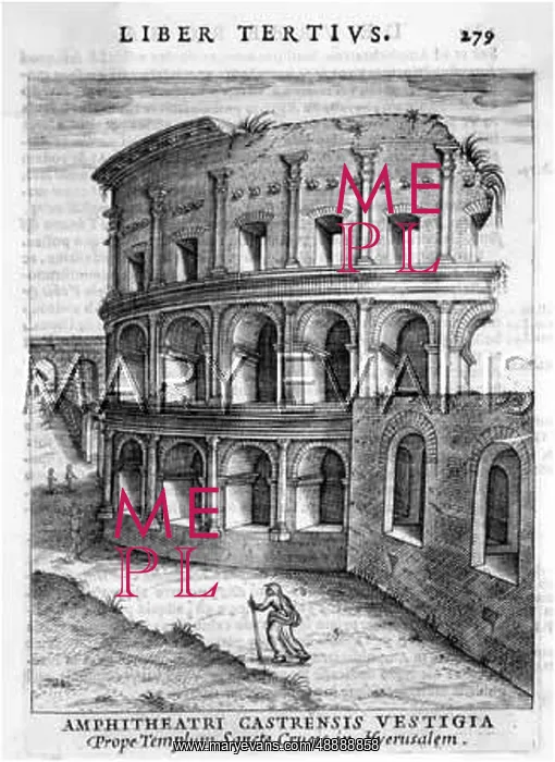 : ROME / AMPHITHEATRE C1660 : ROME / AMPHITHEATRE C1660