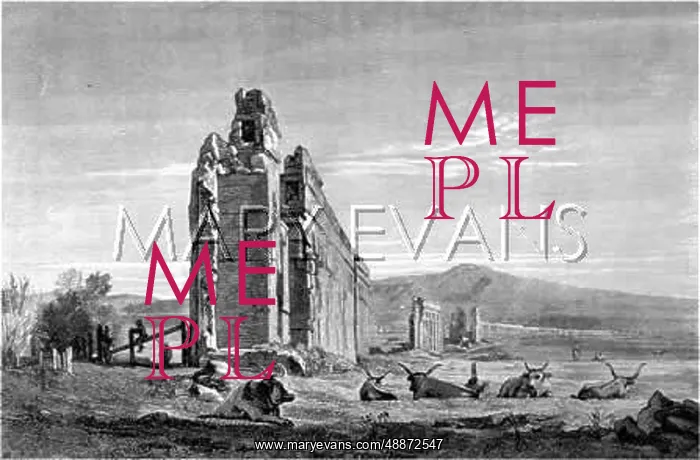  : ROME / AQUEDUCTS 1875