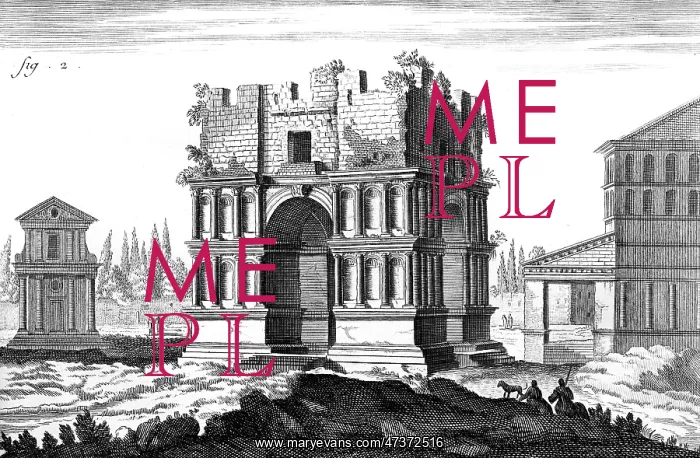 : ROME / ARCH JANUS / C1760 : ROME / ARCH JANUS / C1760